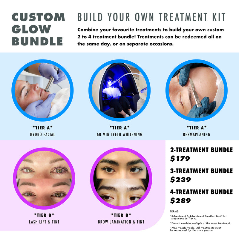 CUSTOM GLOW BUNDLE: Build Your Own Treatment Kit | Vouchers