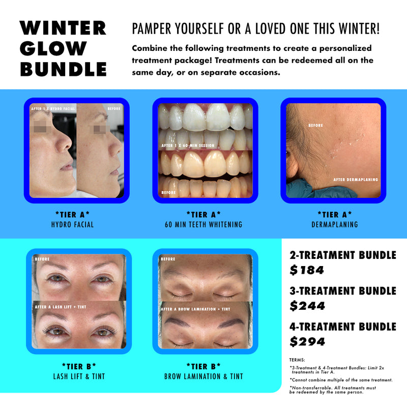 WINTER GLOW BUNDLE: Build Your Own Treatment Kit | Vouchers