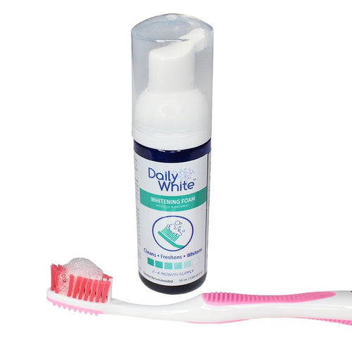 Teeth Whitening Foam Kit | Light Teeth Whitening System | vegan teeth whitening